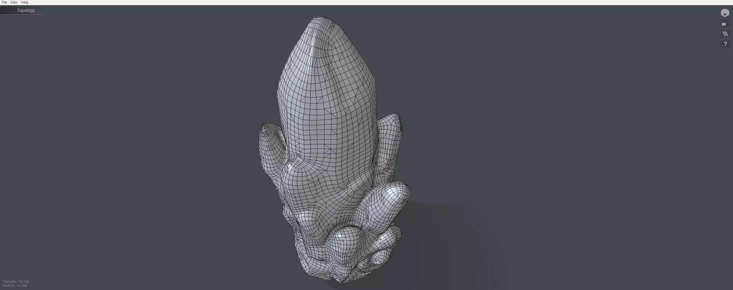 Crystall Red 3D model_7