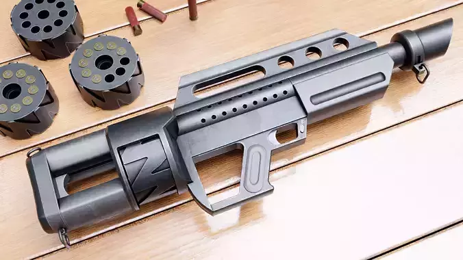 Pancor Jackhammer MK4 shotgun