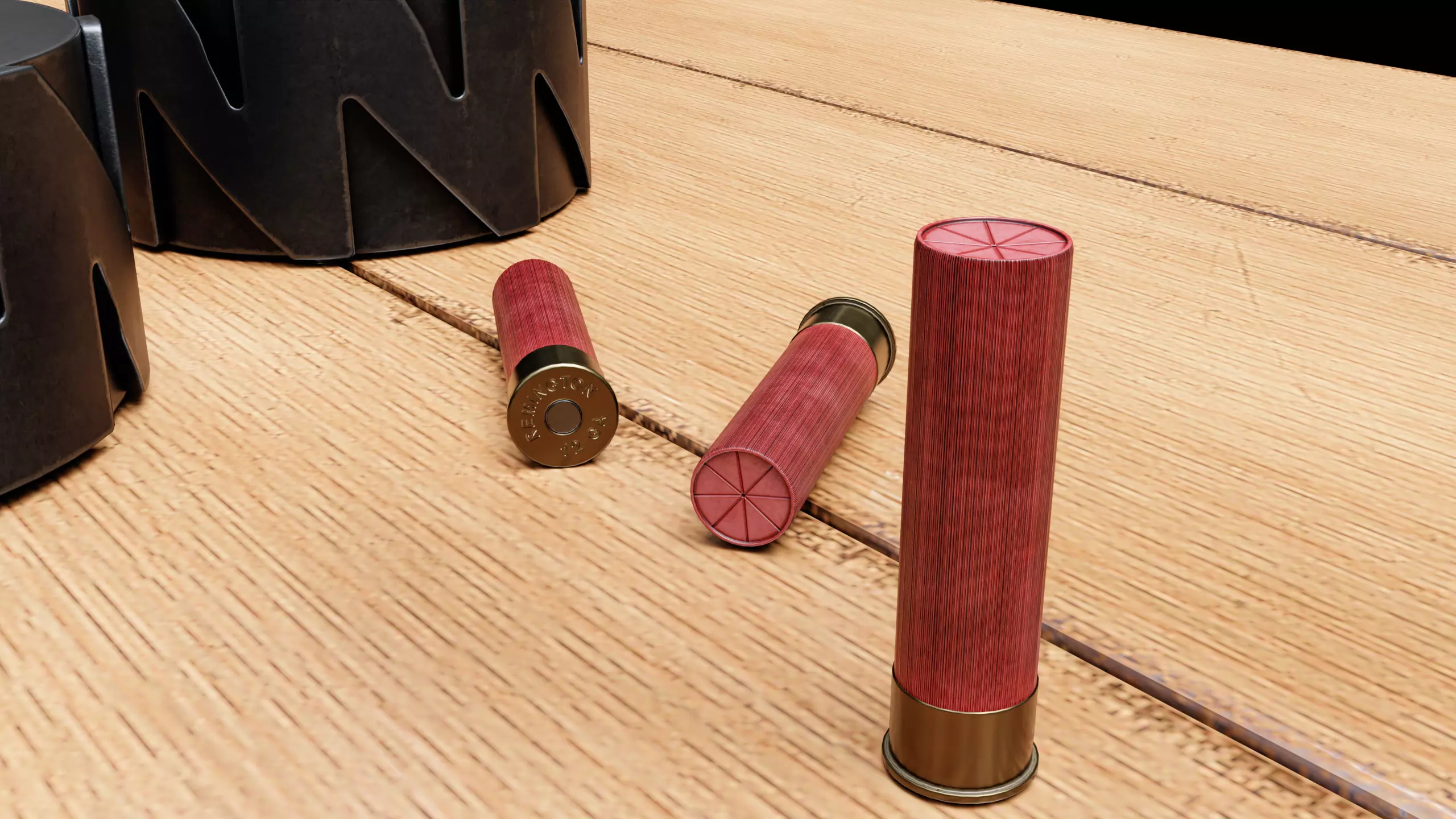 Pancor Jackhammer MK4 shotgun Low-poly 3D model_9