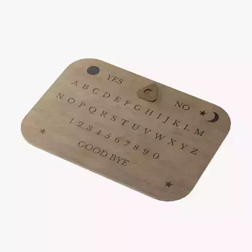 Original Ouija Board Low-poly 3D model