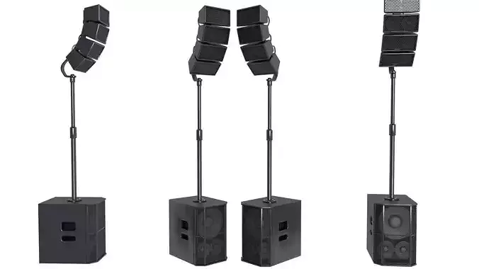  Line array speaker system