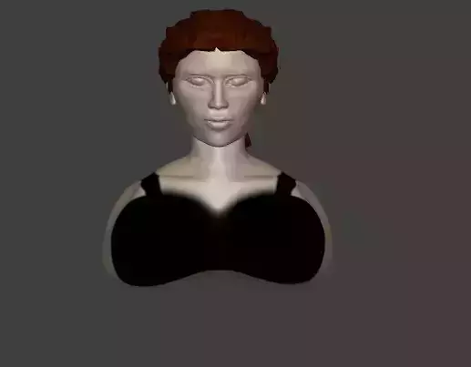 Base Head Female Asian Model