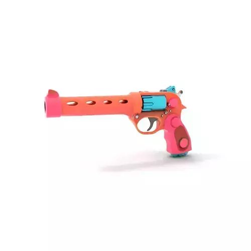 Vibrant Toy Revolver model pack