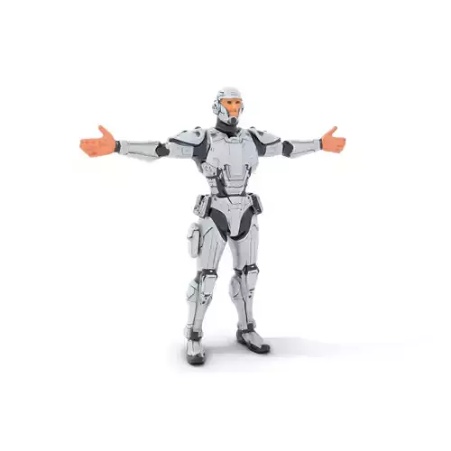 Futuristic Combat Suit model pack