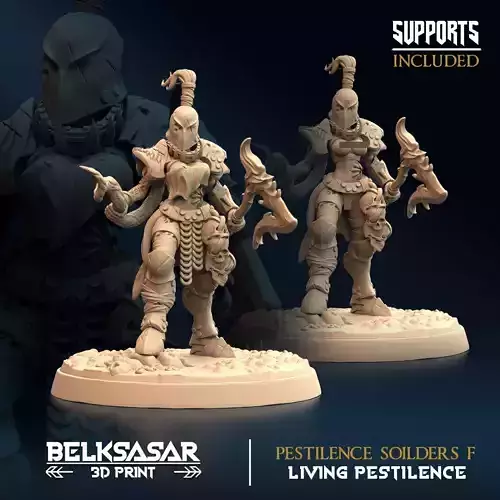 Pestilence Soilders F Nude and Normal