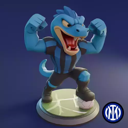 Serpente Internazionale Milano Inter Milan Snake