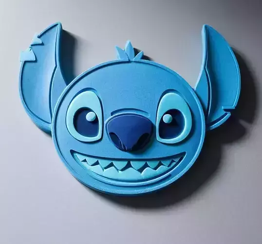 Stitch Coaster 3D print model