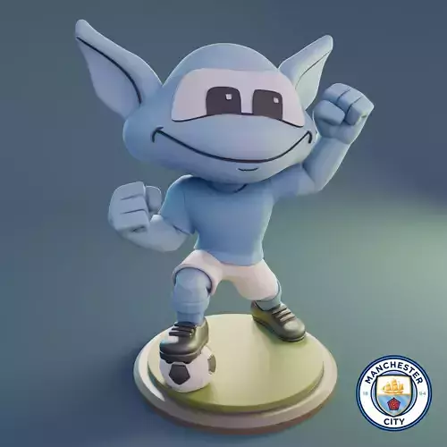 Manchester City Blue Alien 