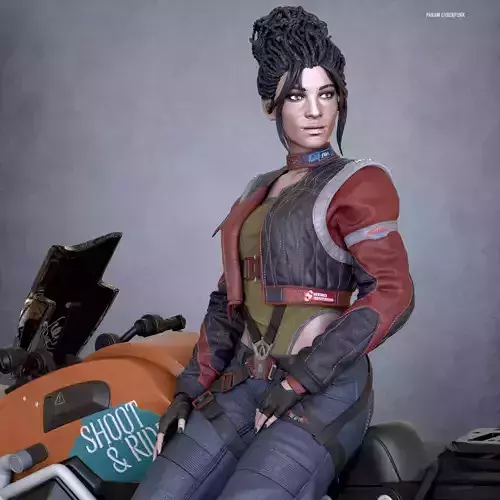 Panam Cyberpunk 3D Print Model