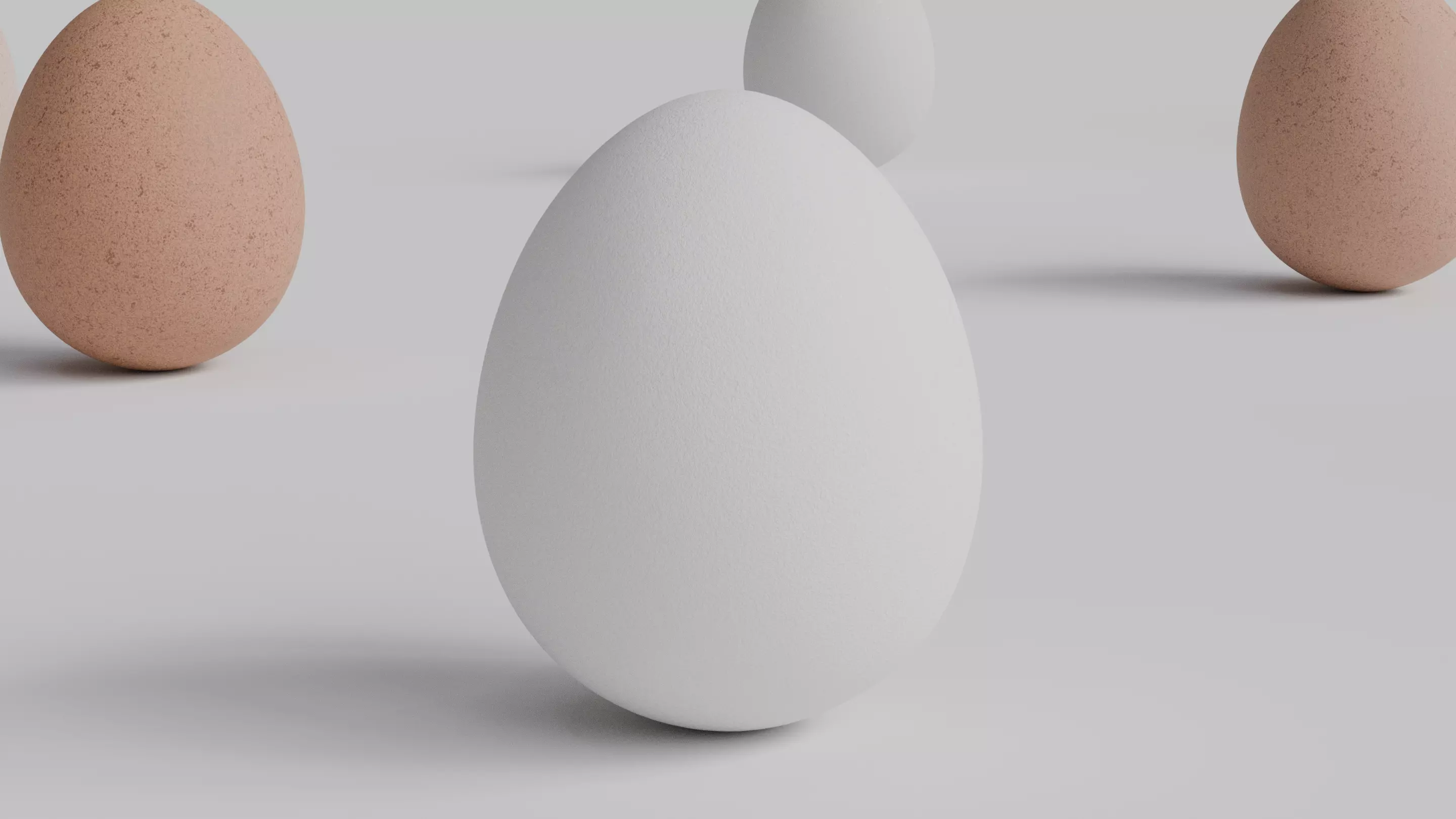 Egg Asset Pack 24 eggs 2 dozen Low-poly 3D model_17