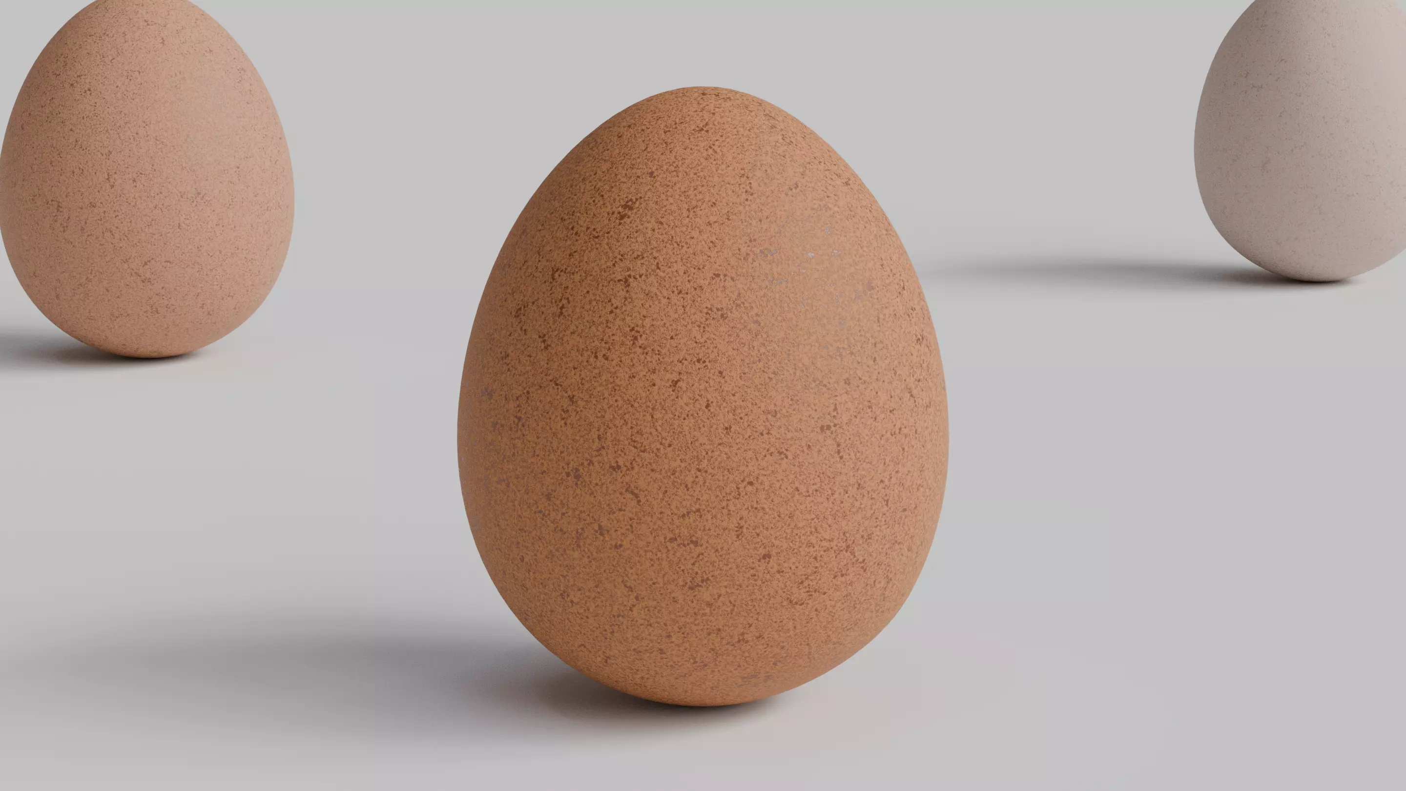 Egg Asset Pack 24 eggs 2 dozen Low-poly 3D model_27