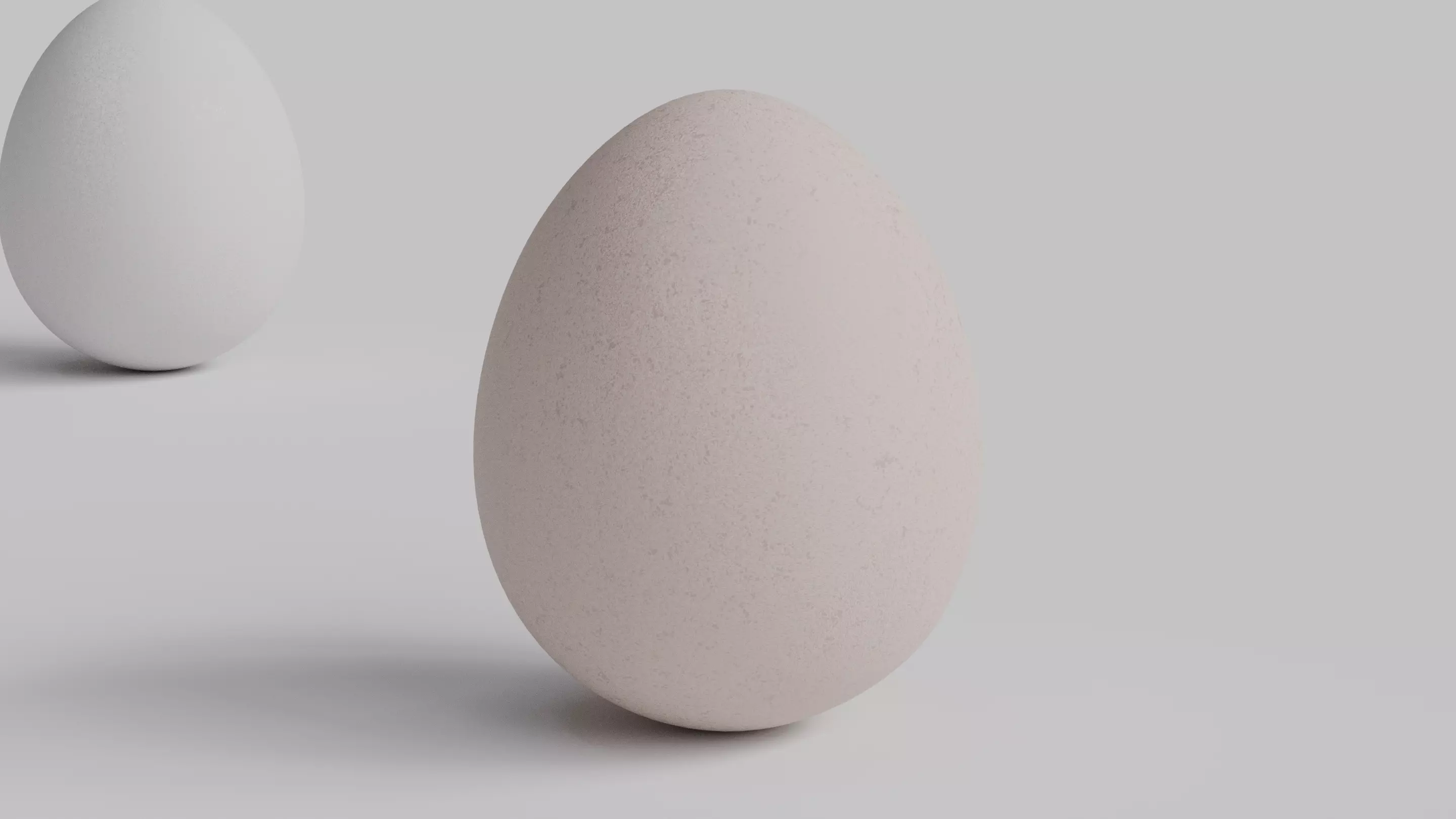 Egg Asset Pack 24 eggs 2 dozen Low-poly 3D model_35