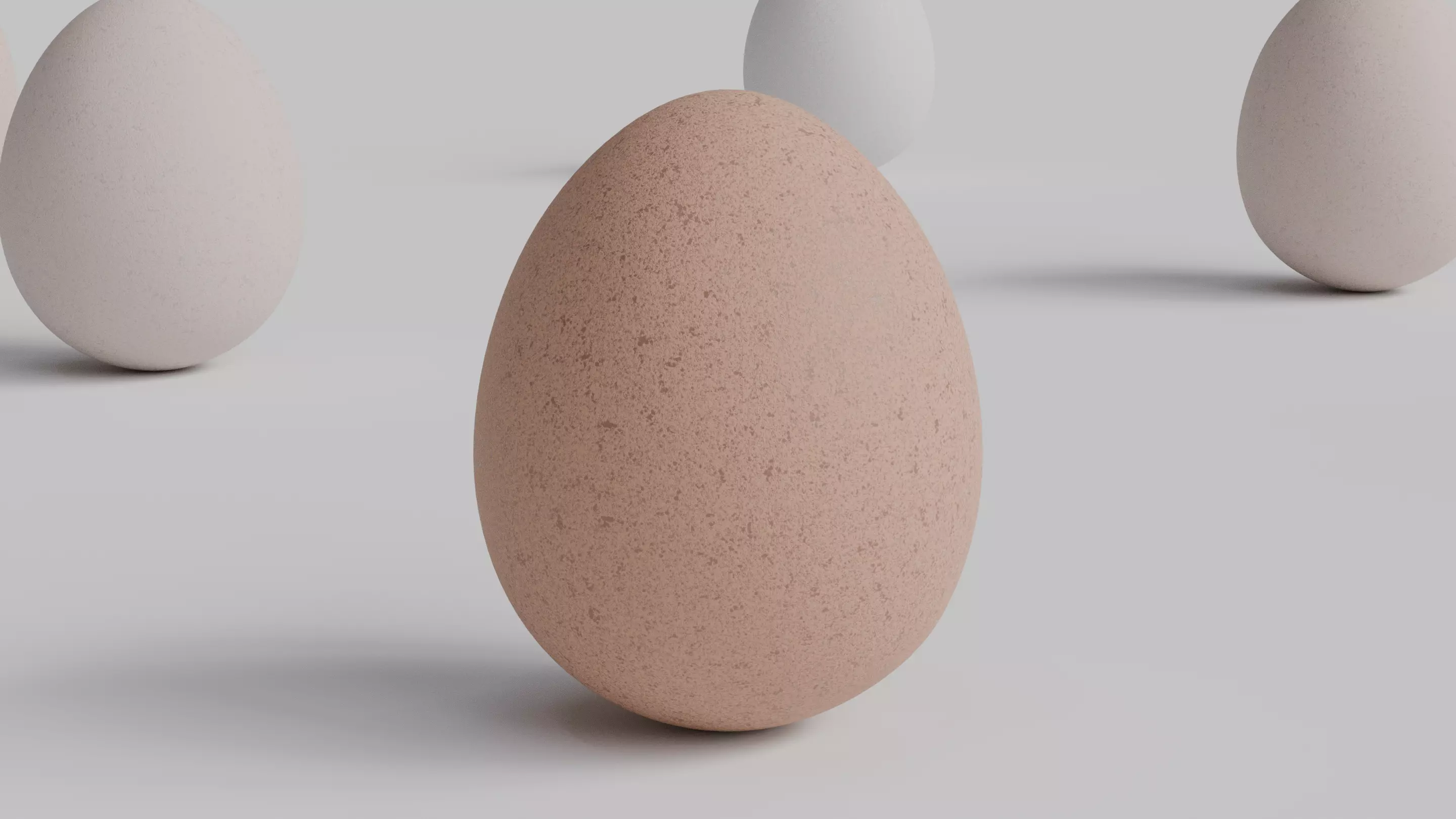 Egg Asset Pack 24 eggs 2 dozen Low-poly 3D model_21