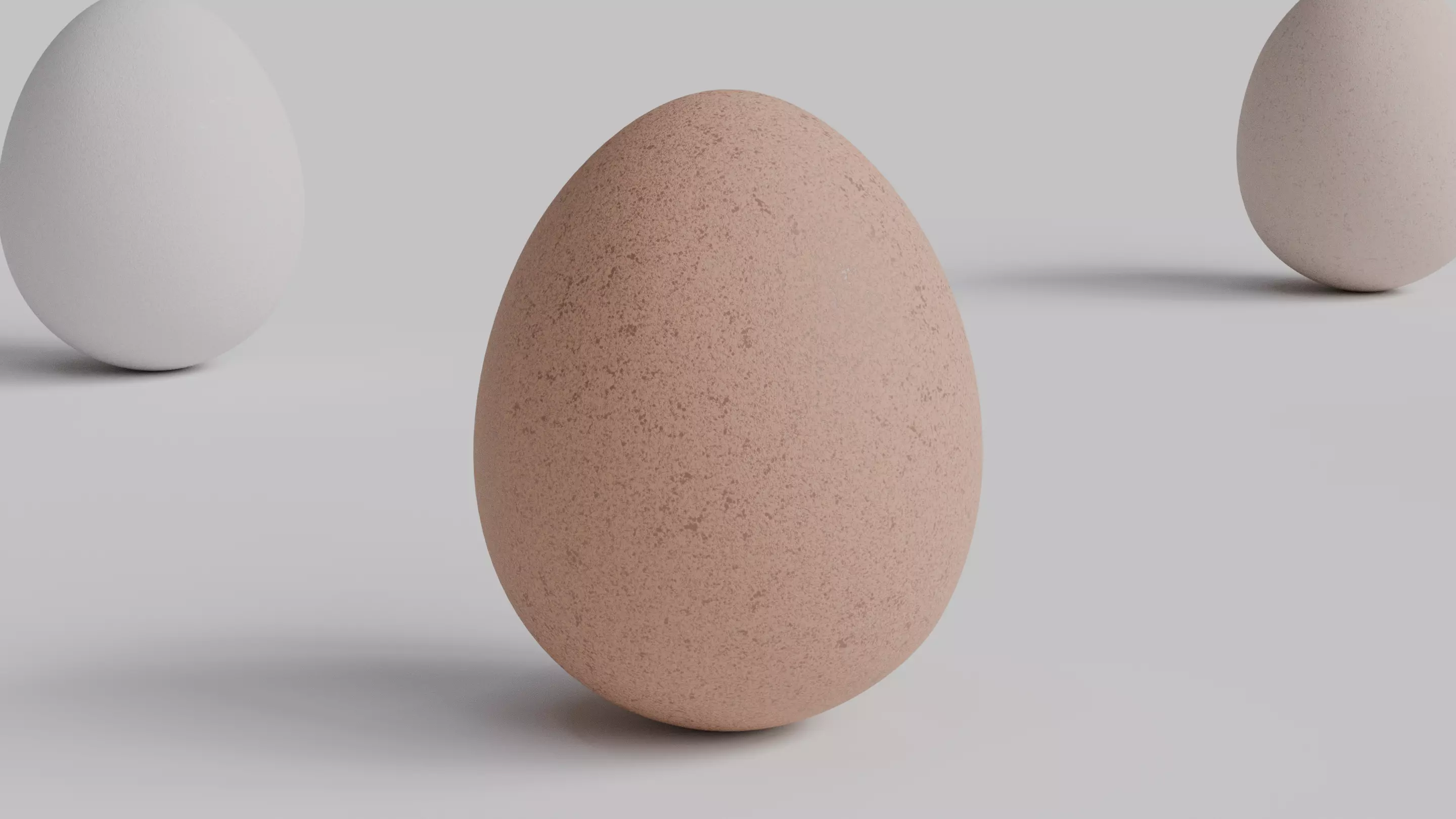 Egg Asset Pack 24 eggs 2 dozen Low-poly 3D model_31