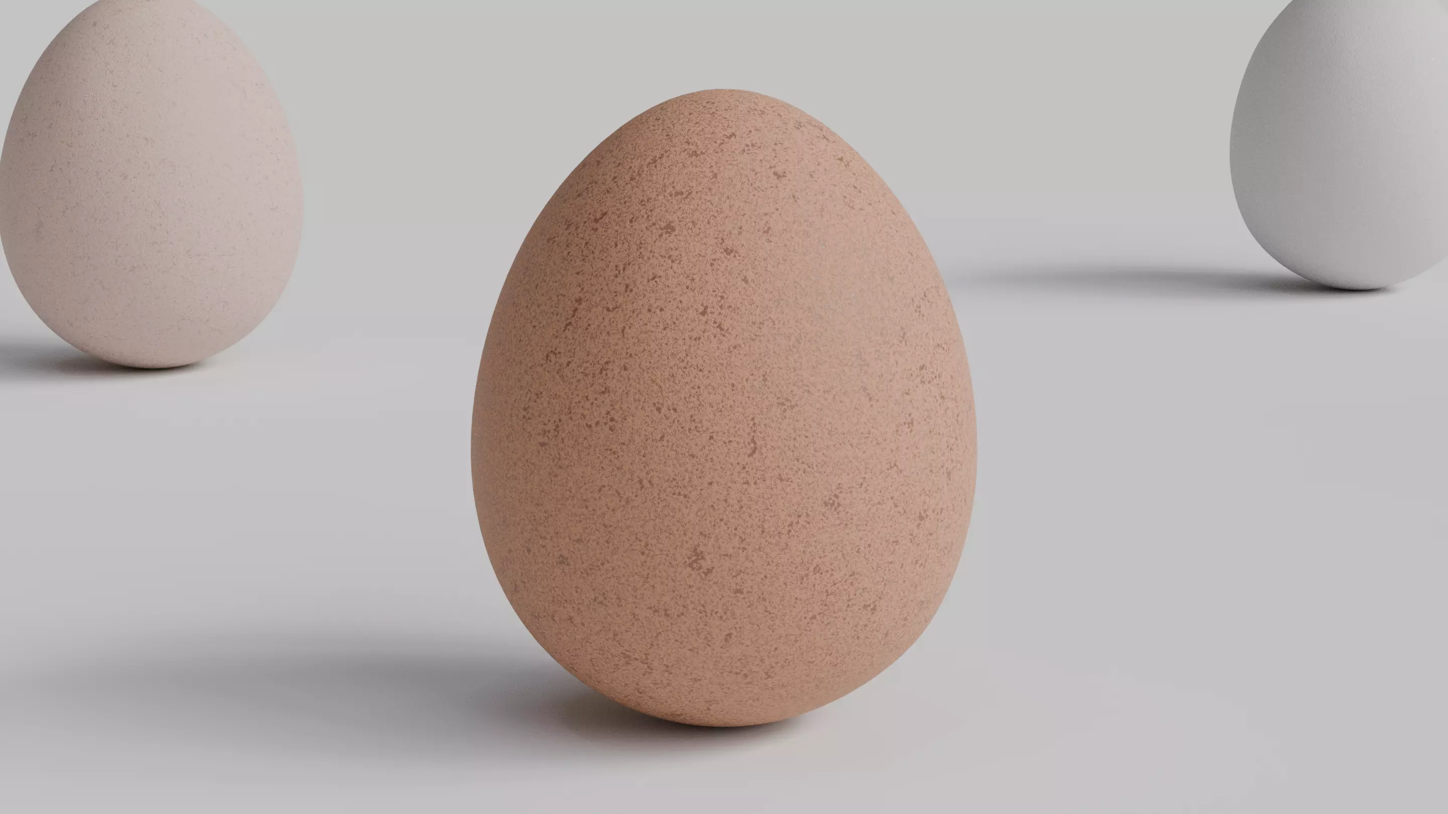 Egg Asset Pack 24 eggs 2 dozen Low-poly 3D model_29