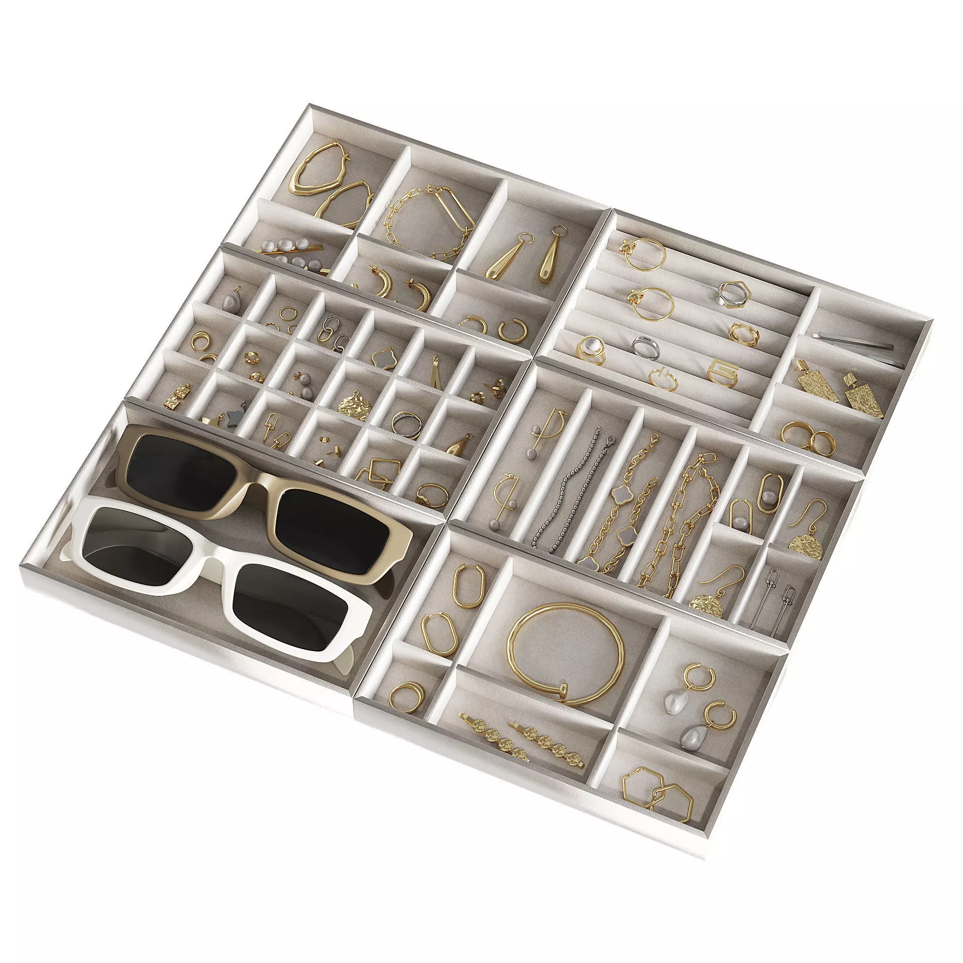 Jewellery Organizer 3D model_1