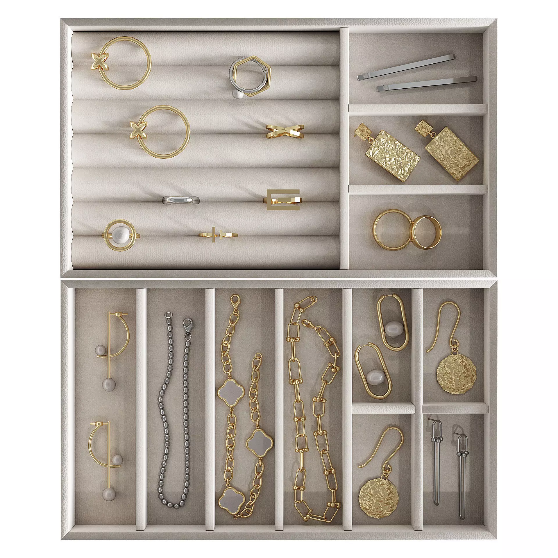 Jewellery Organizer 3D model_2