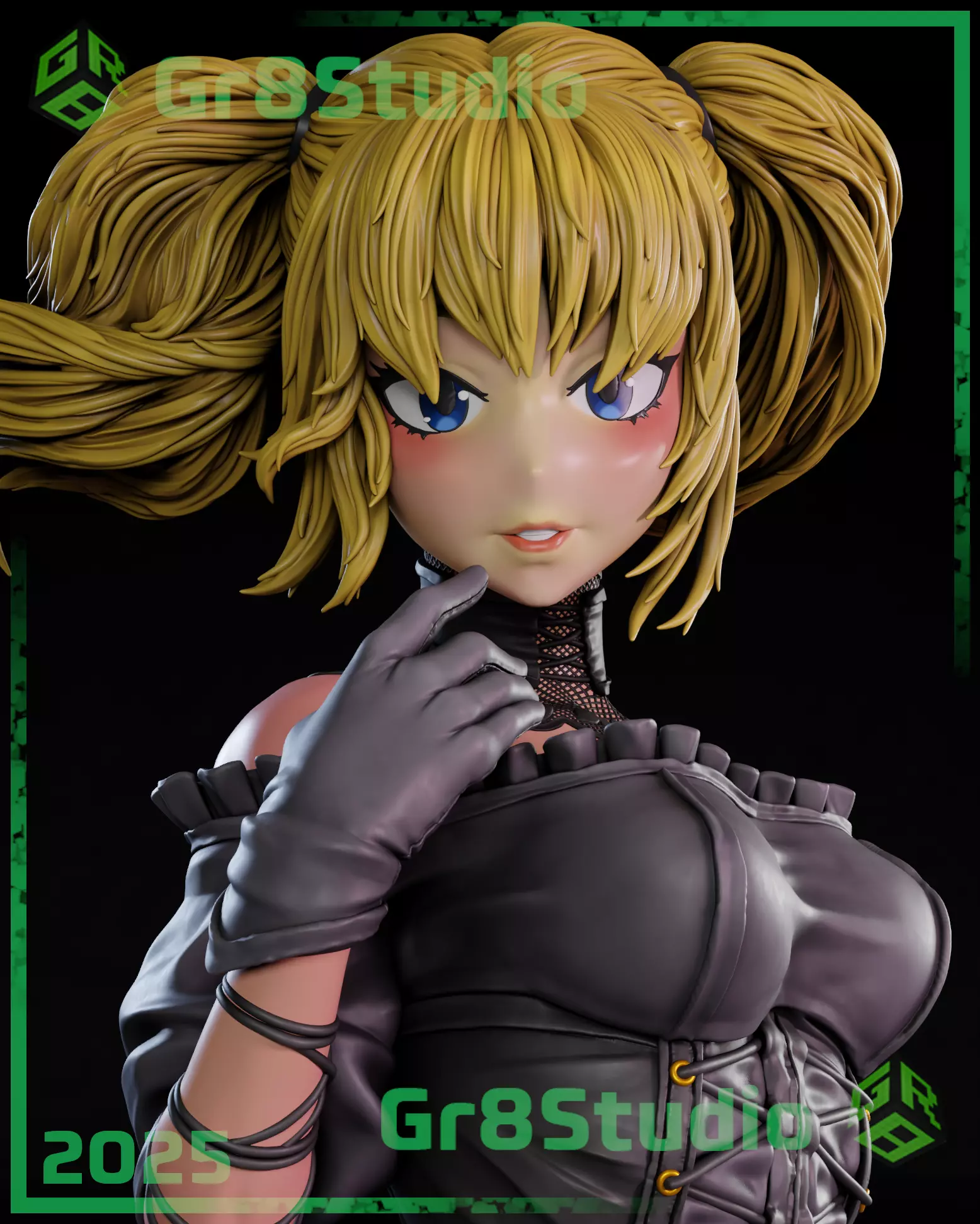 Ani - Grok - Twitter X 3D print model_0