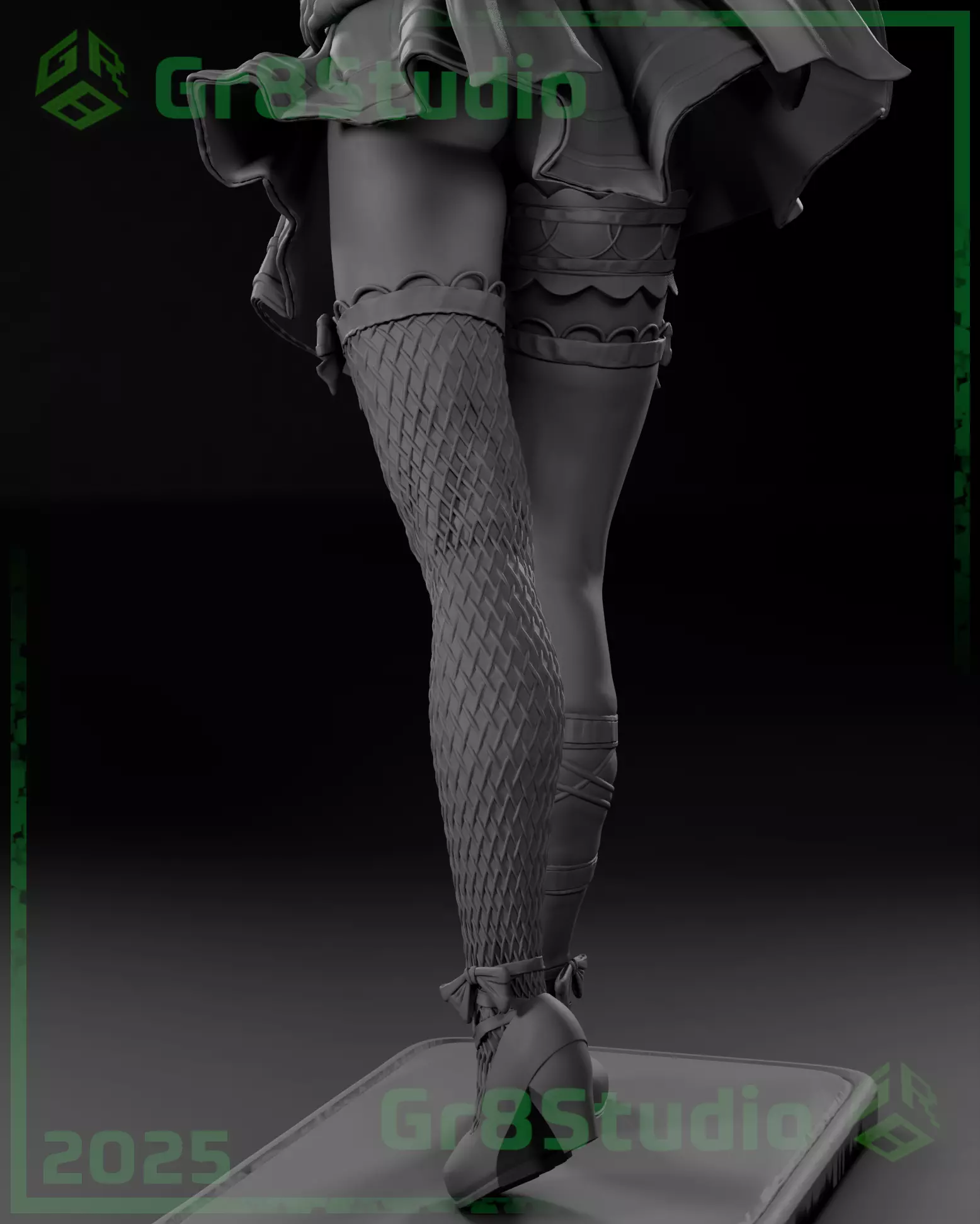 Ani - Grok - Twitter X 3D print model_11