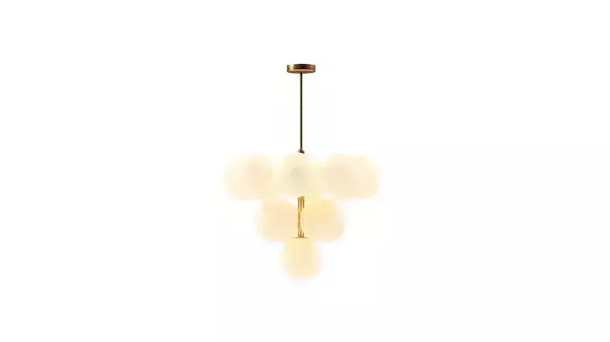 Chandelier POLARIS Lampatron 3D model