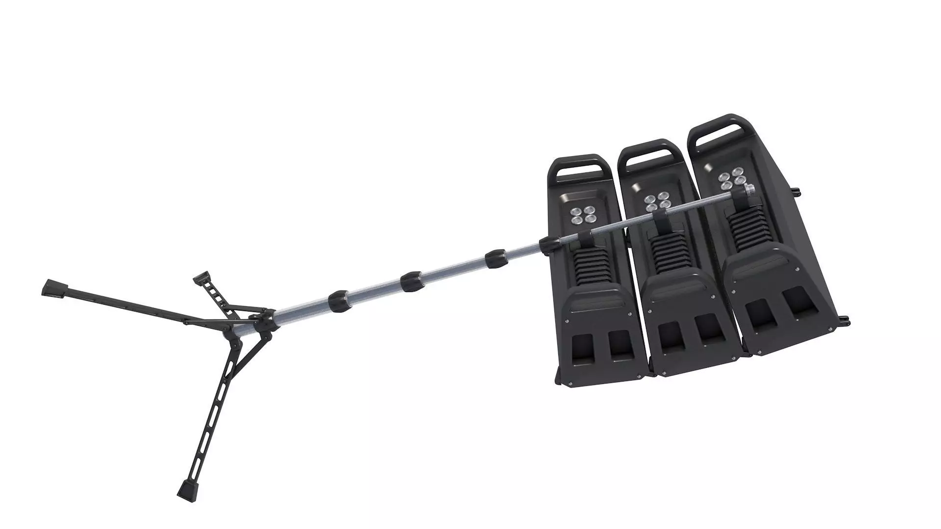 Line array speaker system 3D model_1