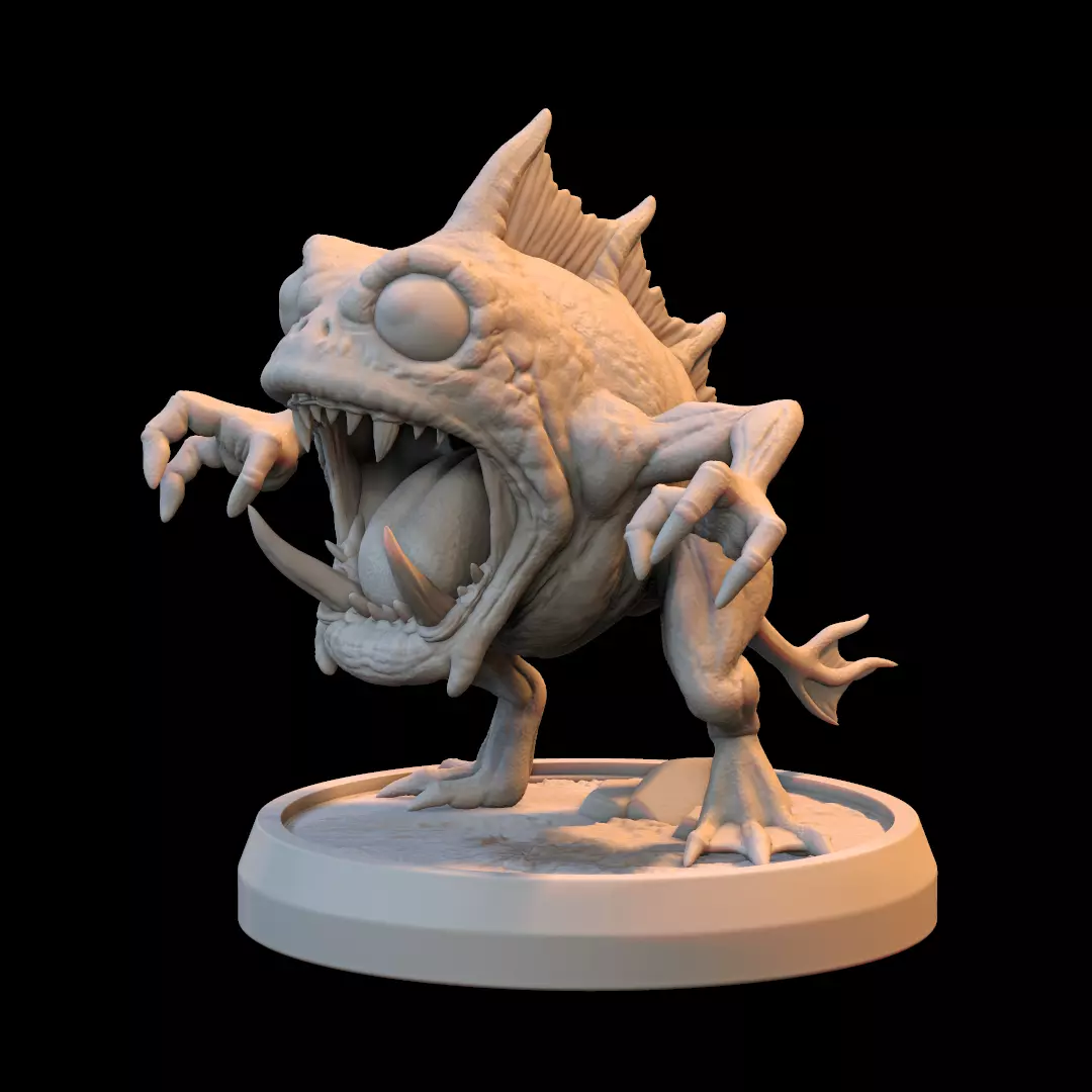 Swamp Creature 3D print model