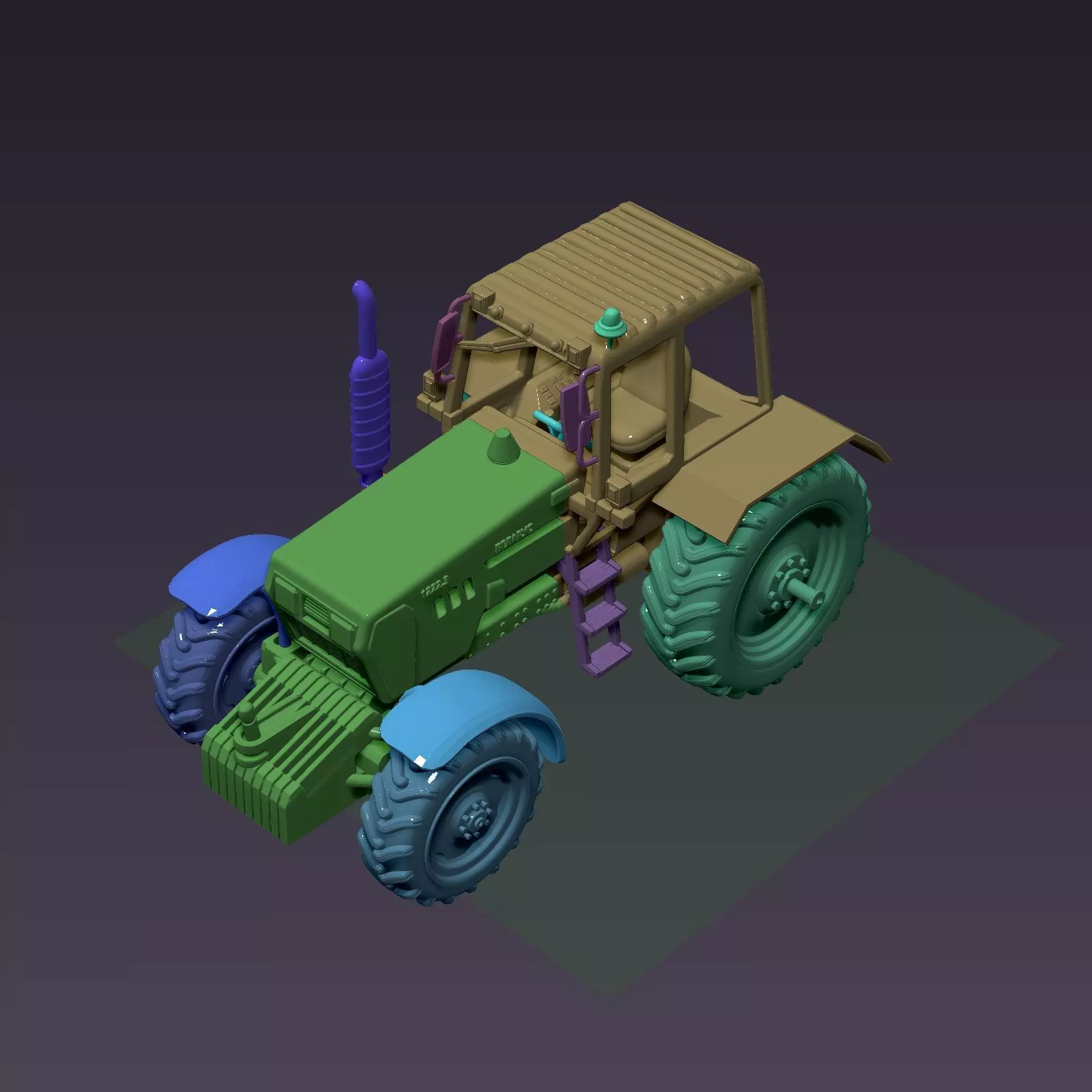 TRACTOR 3D print model_14