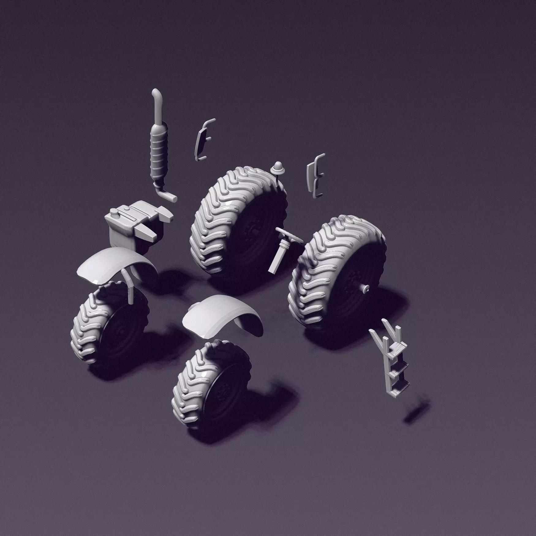 TRACTOR 3D print model_16