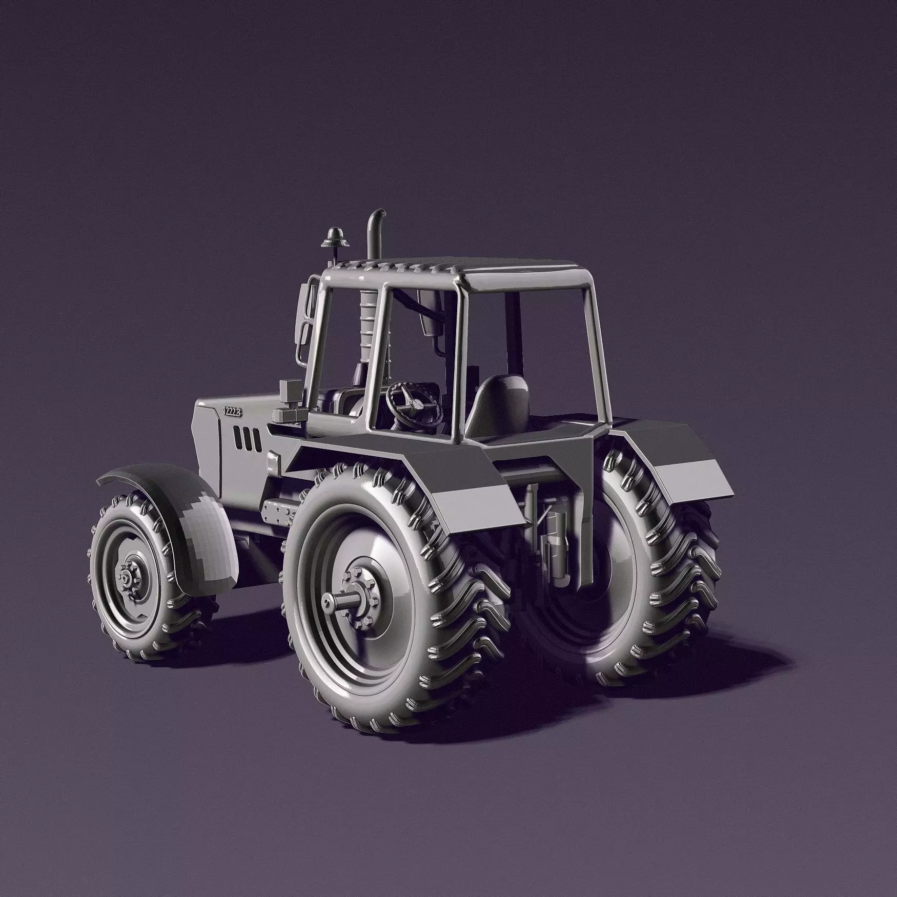 TRACTOR 3D print model_10