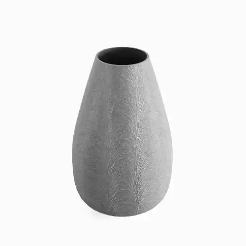 Porcelain Vase C 01 Low-poly 3D model