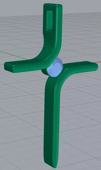 Elegant Cross Pendant 3D CAD Model Print and Jewelry Ready 3D print model_24