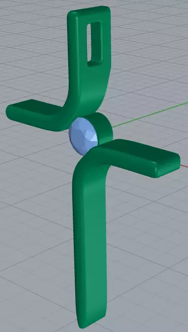 Elegant Cross Pendant 3D CAD Model Print and Jewelry Ready 3D print model_23
