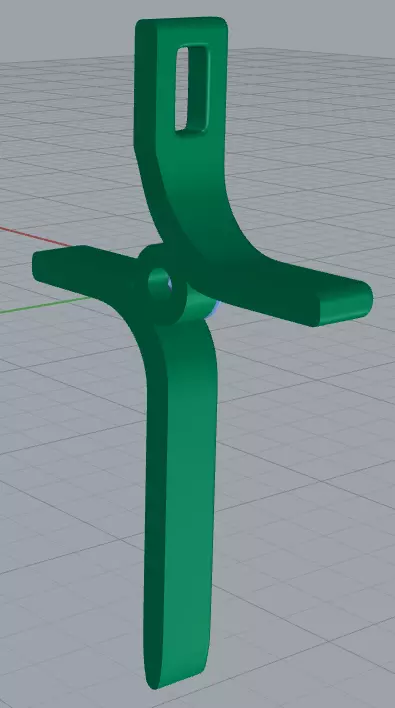 Elegant Cross Pendant 3D CAD Model Print and Jewelry Ready 3D print model_25
