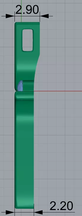 Elegant Cross Pendant 3D CAD Model Print and Jewelry Ready 3D print model_5