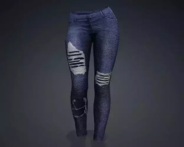 Skinny Jeans Female 01