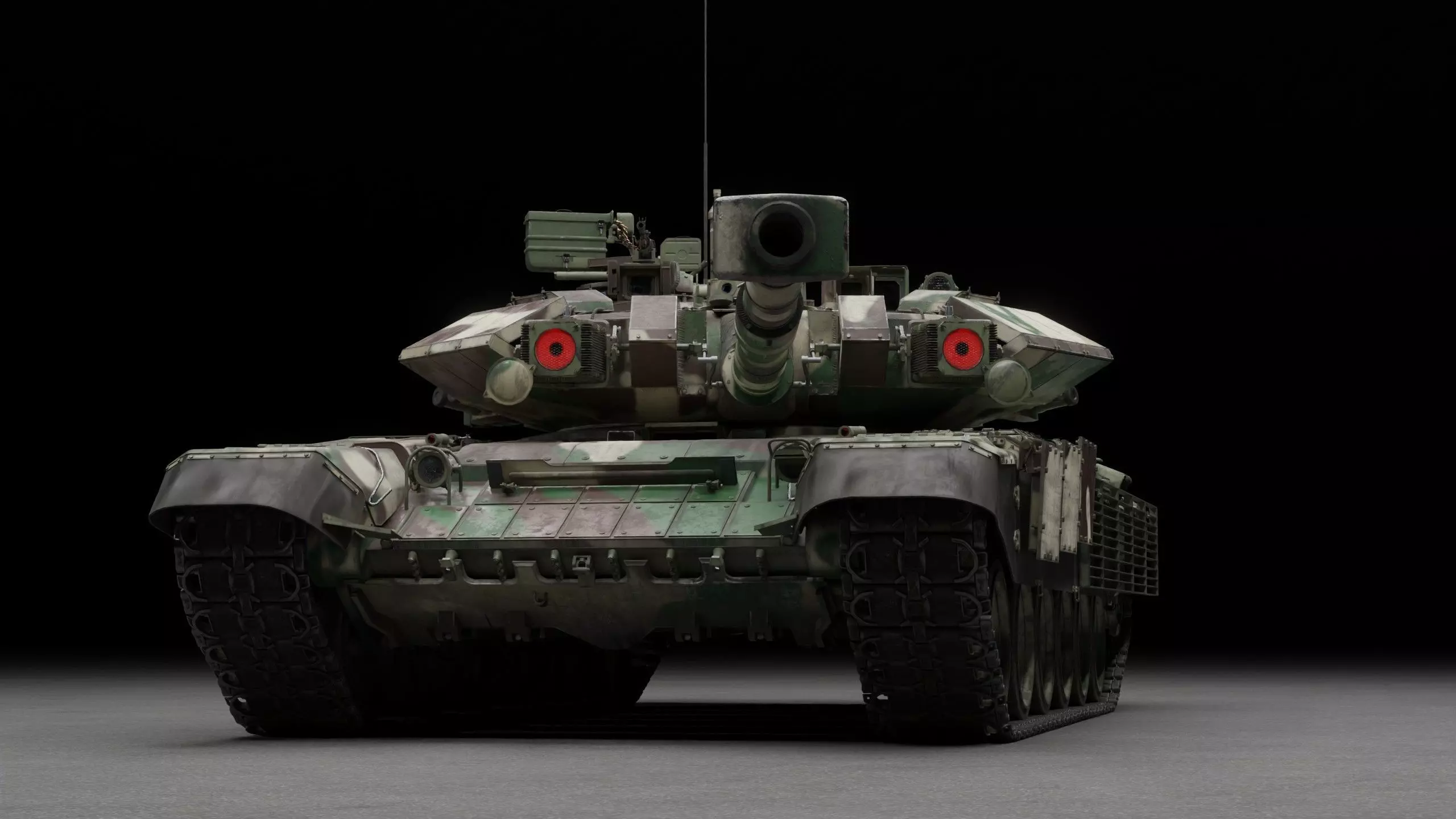 Tank Object 187 With X-shaped engine 3D Model 3D model_2