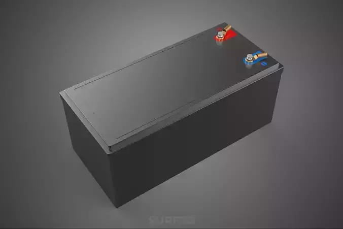 STANDARD INDUSTRIAL BATTERY DC VOLT POWER SUPPLY ENERGY STORAGE 3D model