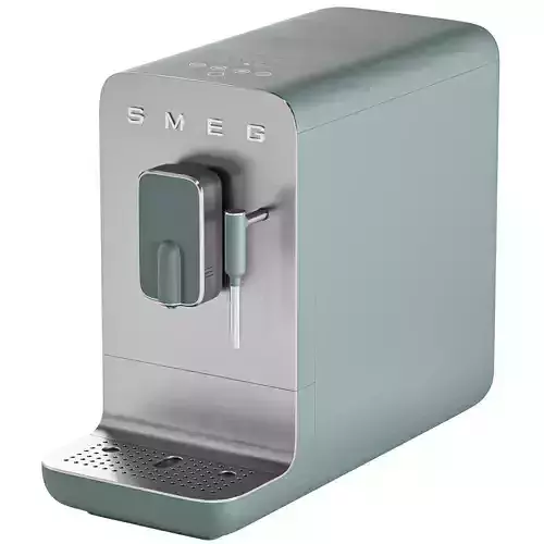 kitchen appliance10-SMEG coffee machine with steam wand 3D model