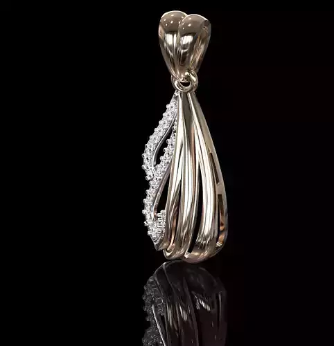 Diamond Wedding Band CAD