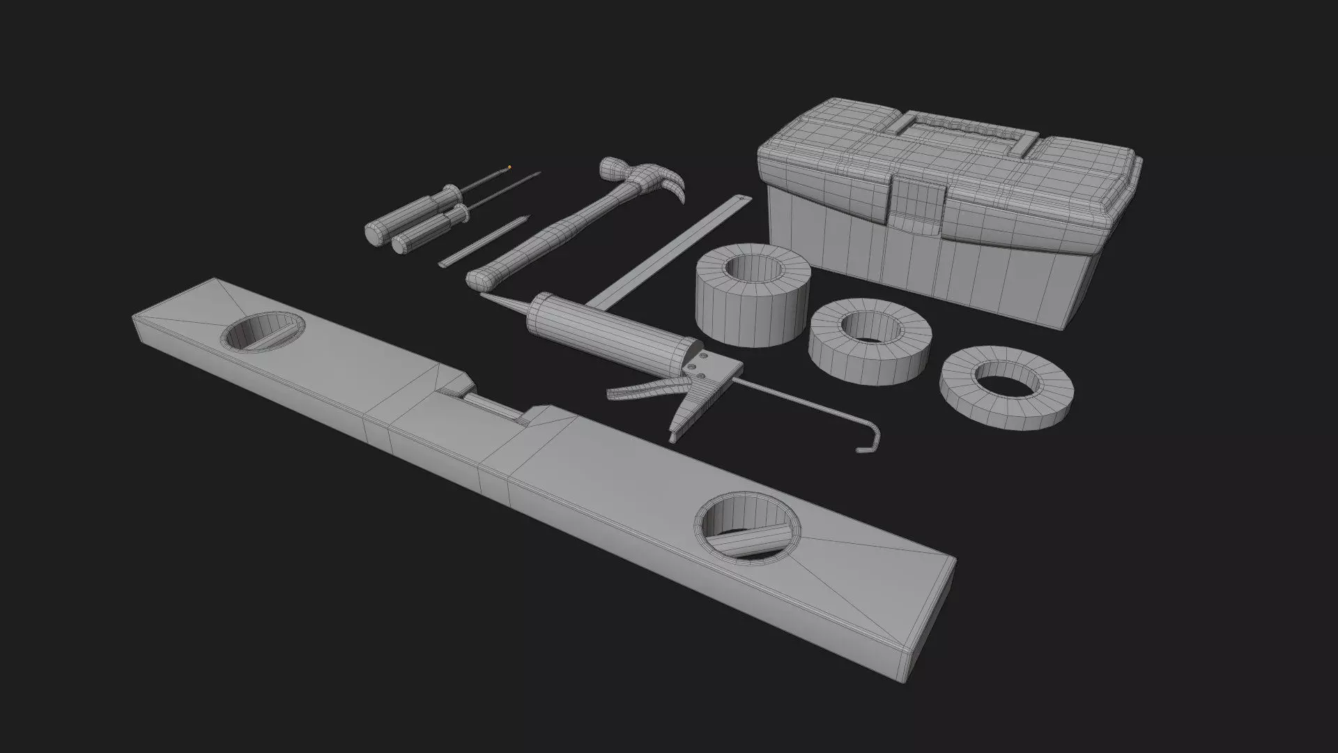 Construction Mobile Portable Office and industry pack 3d models 3D Model Collection_33