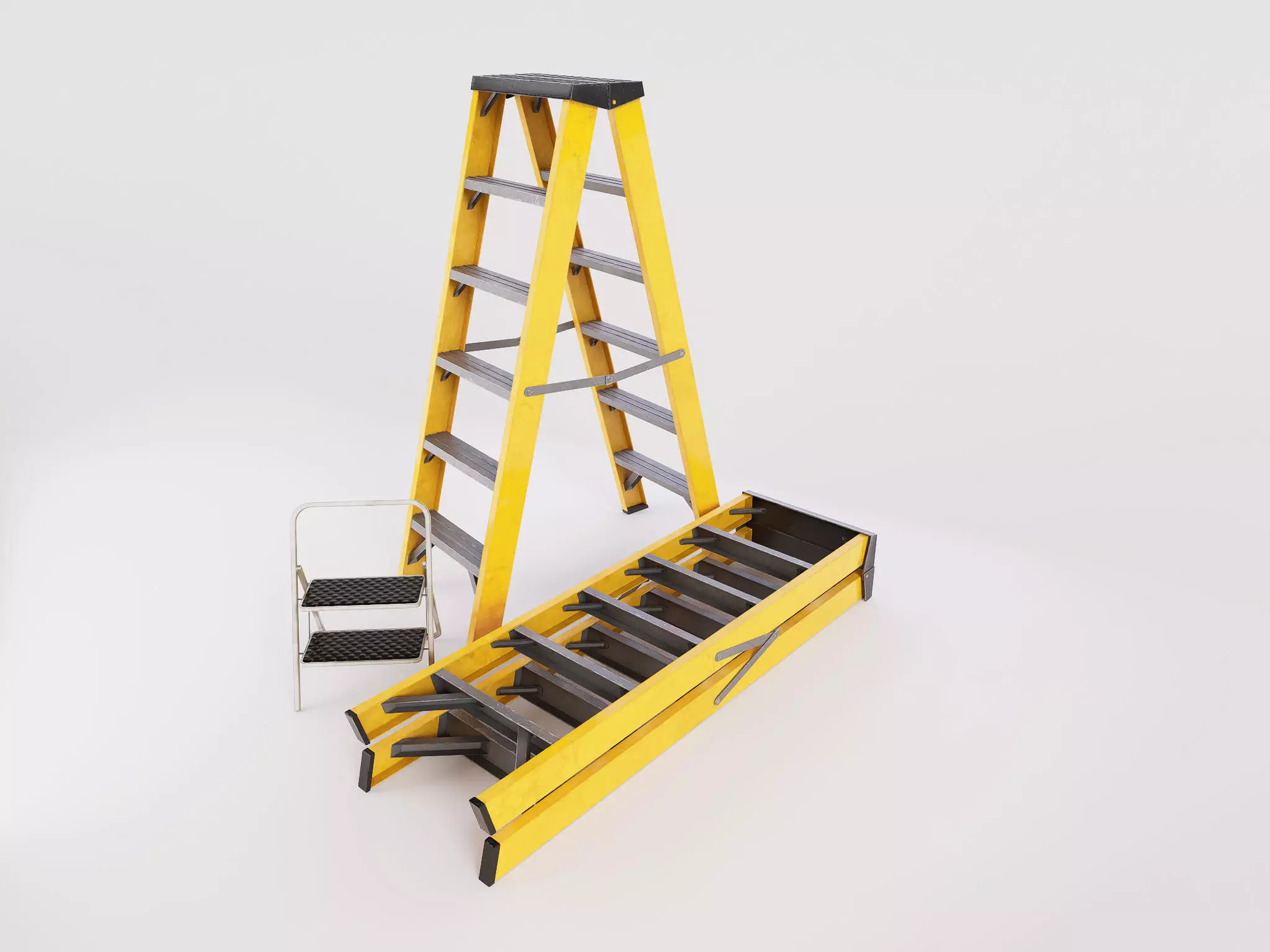 Construction Mobile Portable Office and industry pack 3d models 3D Model Collection_13