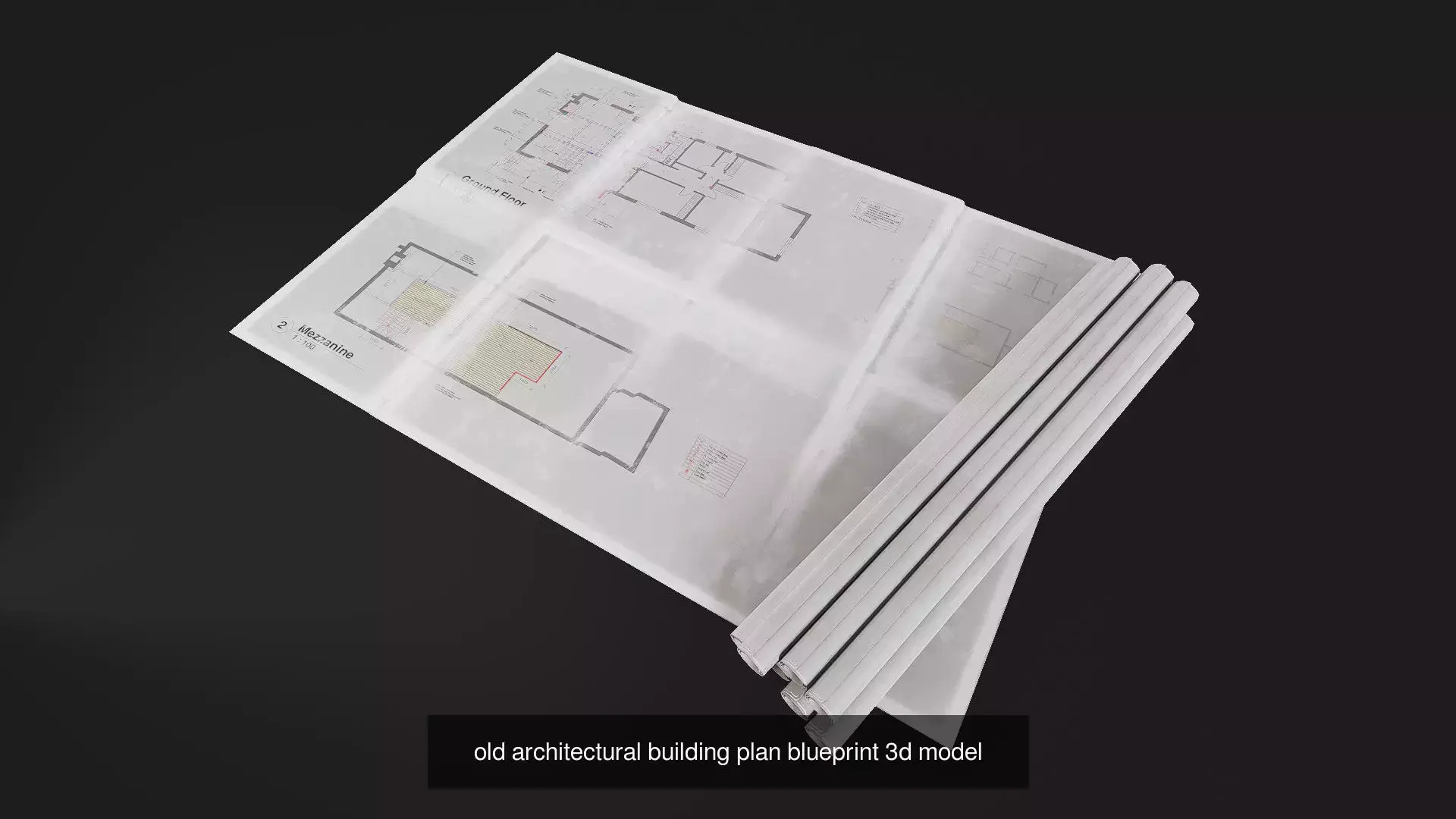Construction Mobile Portable Office and industry pack 3d models 3D Model Collection_24
