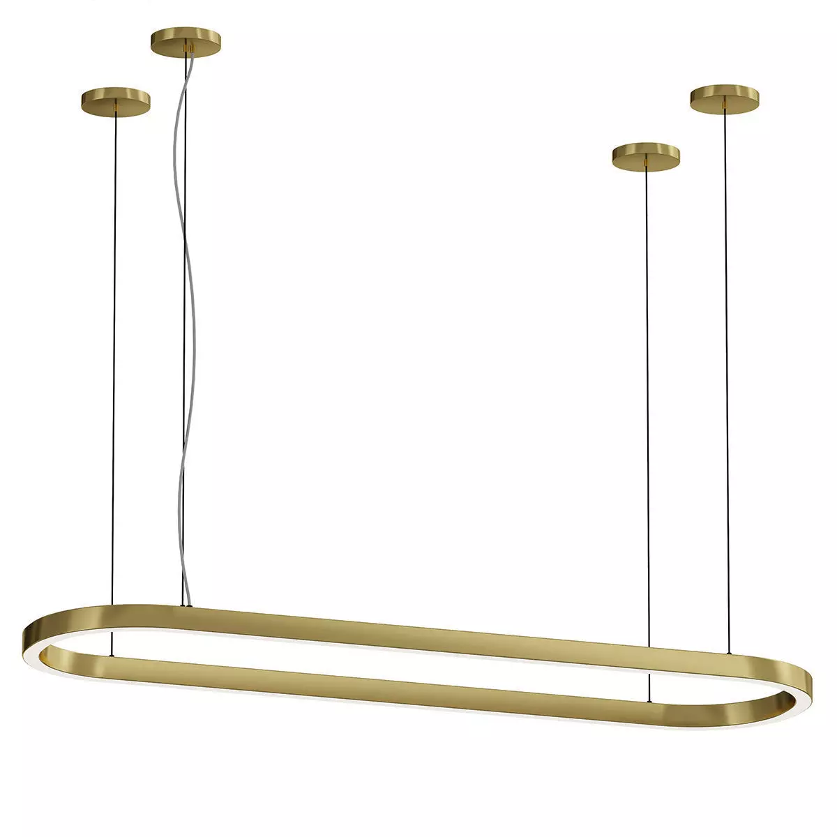 Eurolus Lampadari Profile Oval 3D model_2