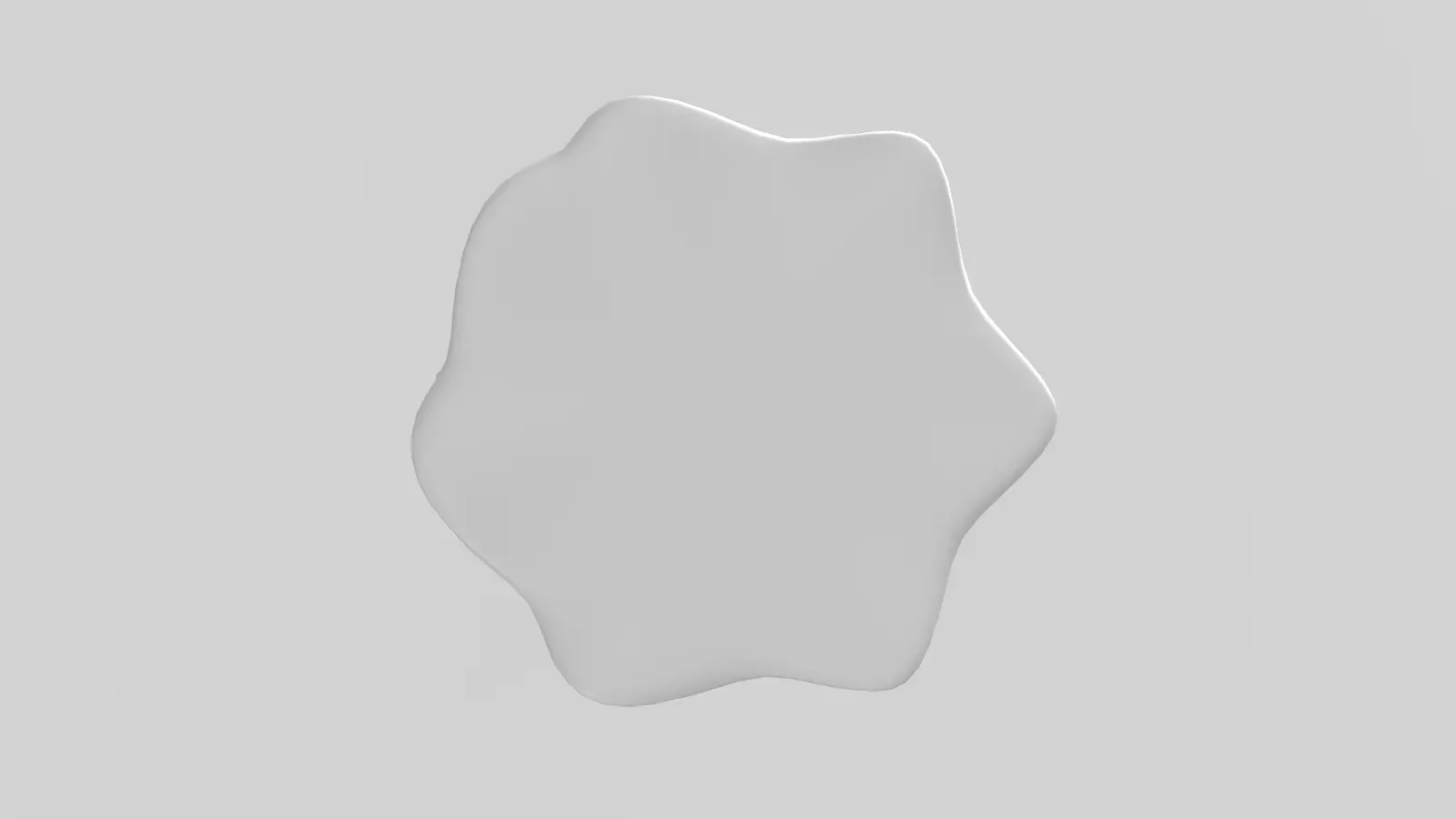 Stylized Low-Poly Cute Ghost Low-poly 3D model_10