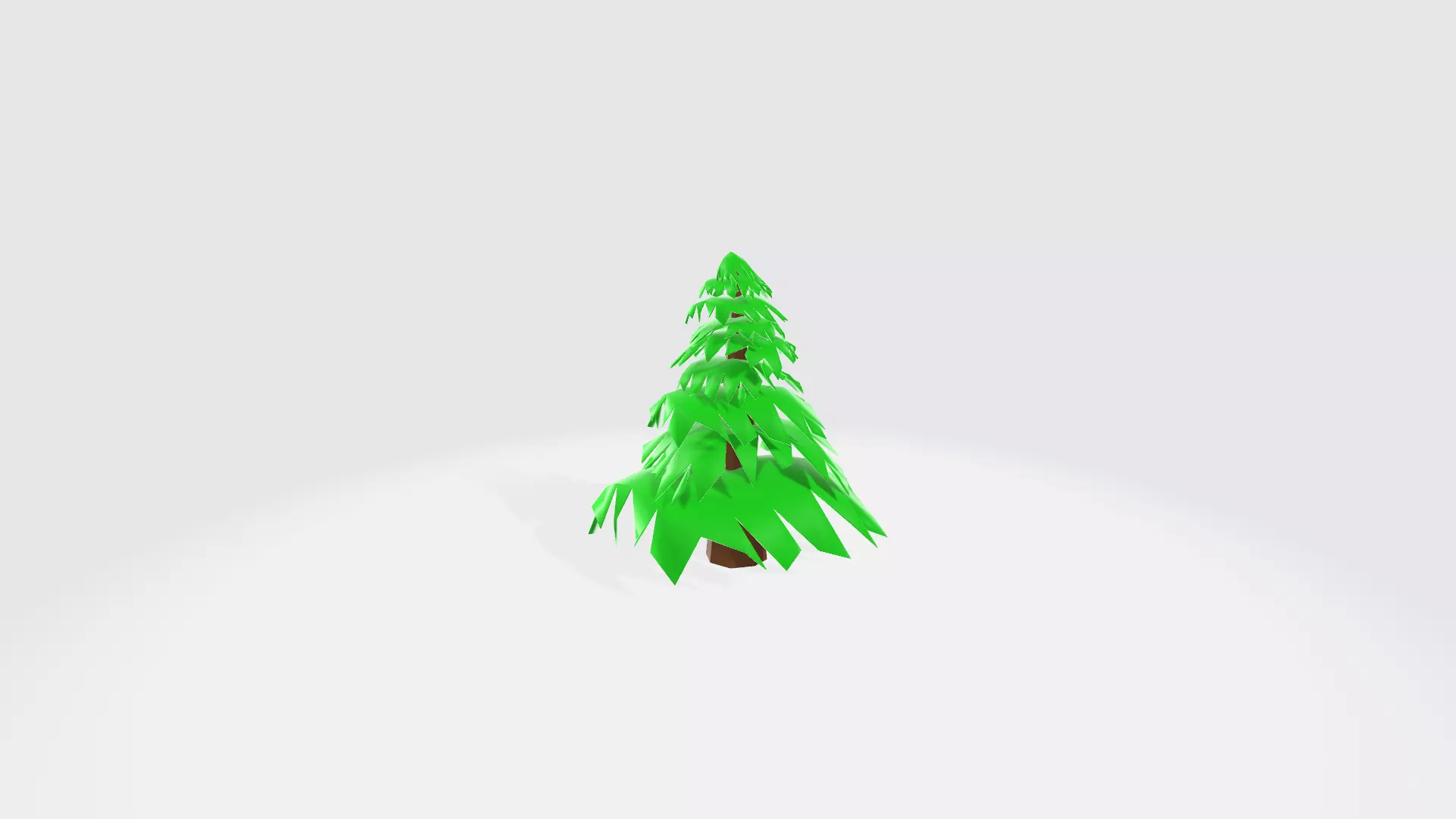 Low Poly Tree Pack 8 Game Ready 3D Models FBX OBJ  GLTF Low-poly 3D model_7