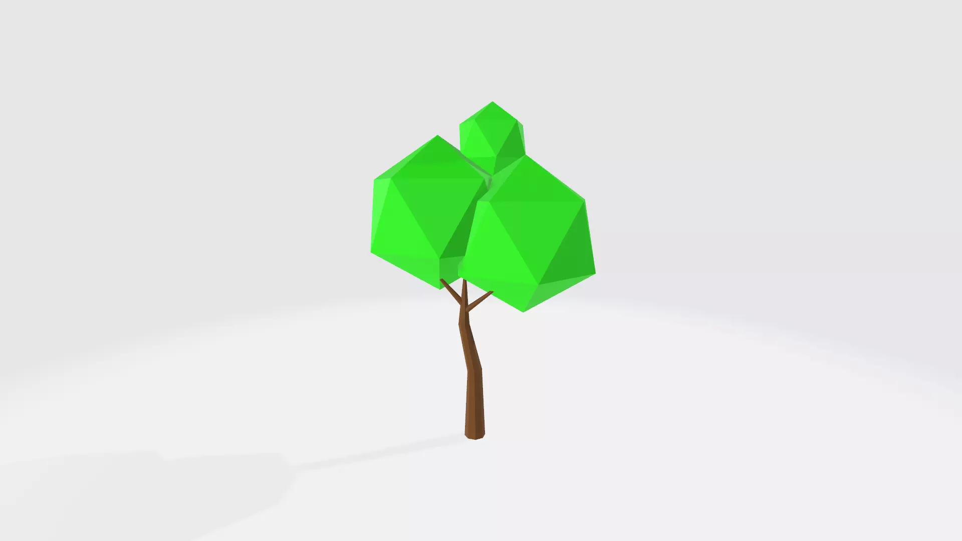 Low Poly Tree Pack 8 Game Ready 3D Models FBX OBJ  GLTF Low-poly 3D model_3