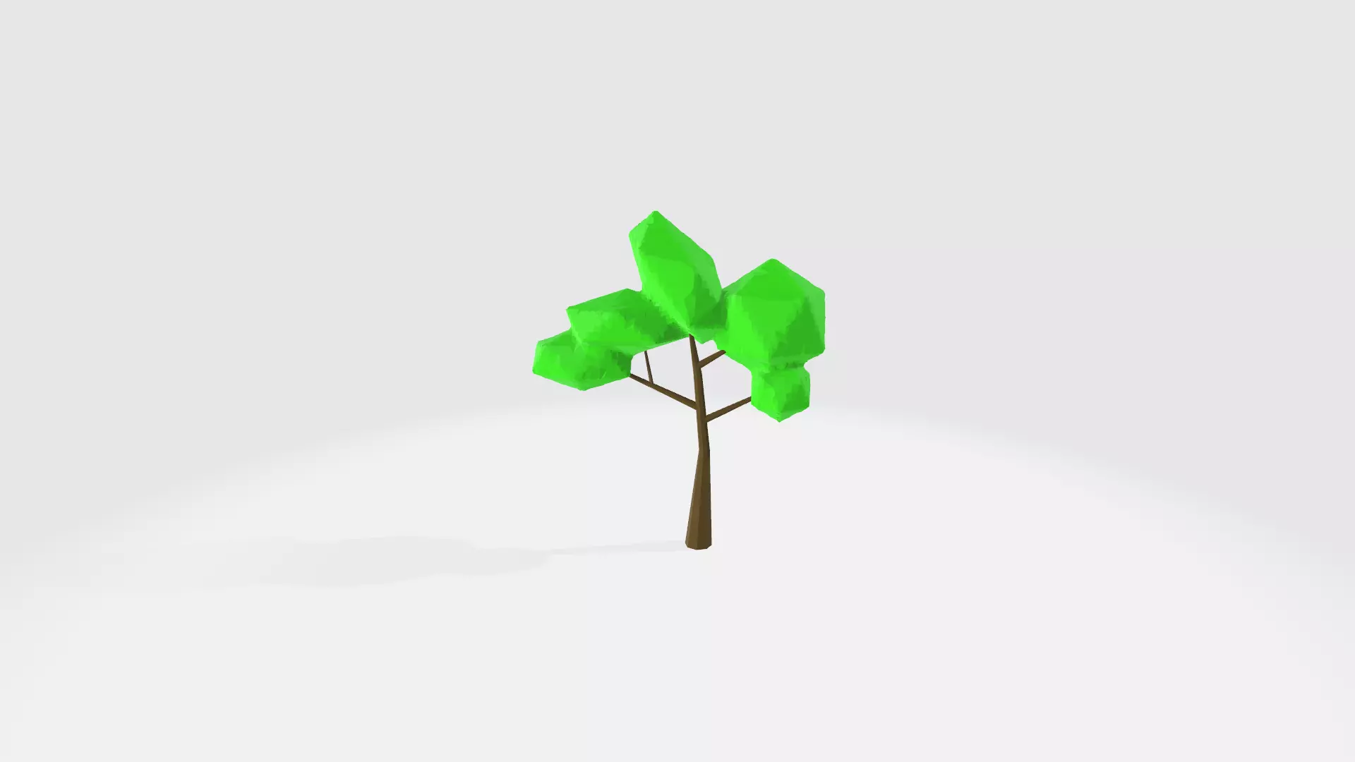 Low Poly Tree Pack 8 Game Ready 3D Models FBX OBJ  GLTF Low-poly 3D model_2