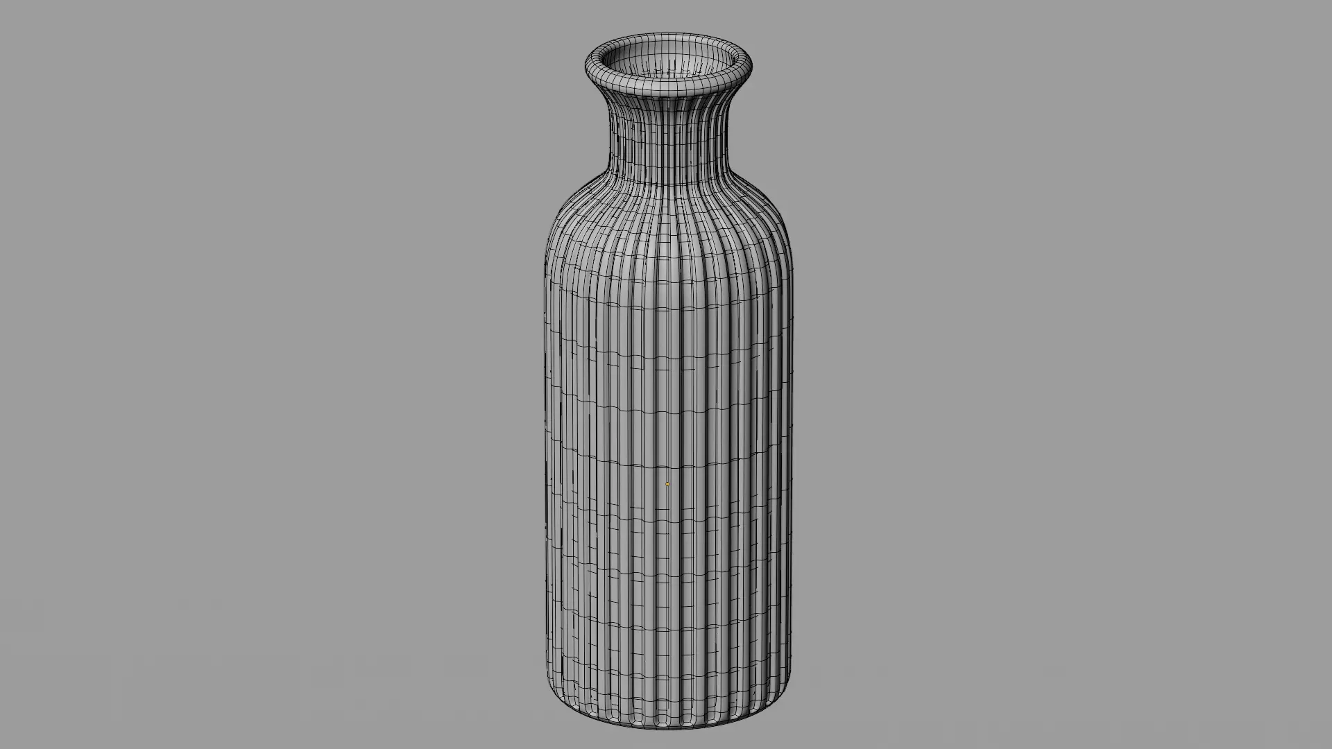 Flower Vase 3D model_5