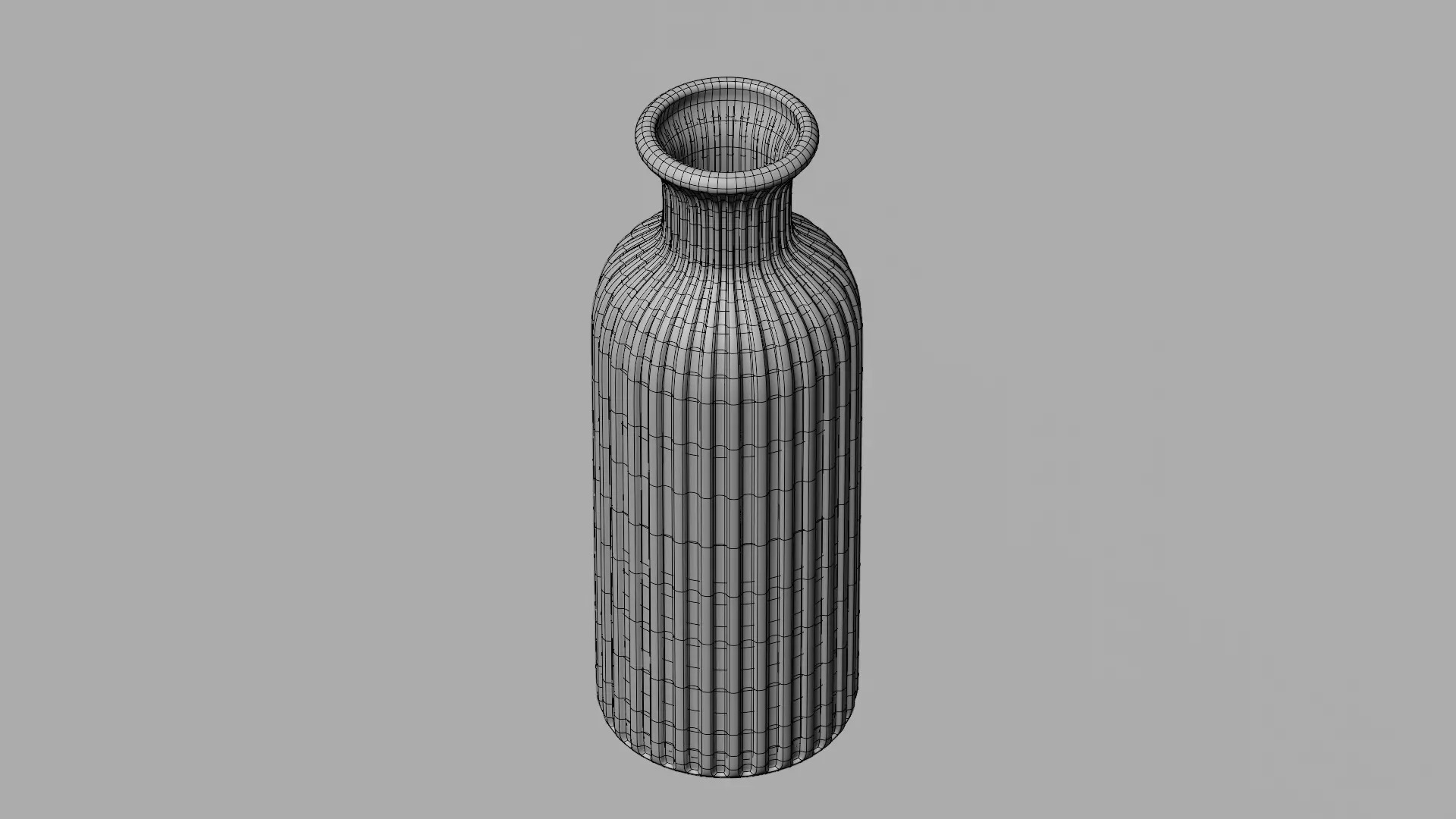 Flower Vase 3D model_6