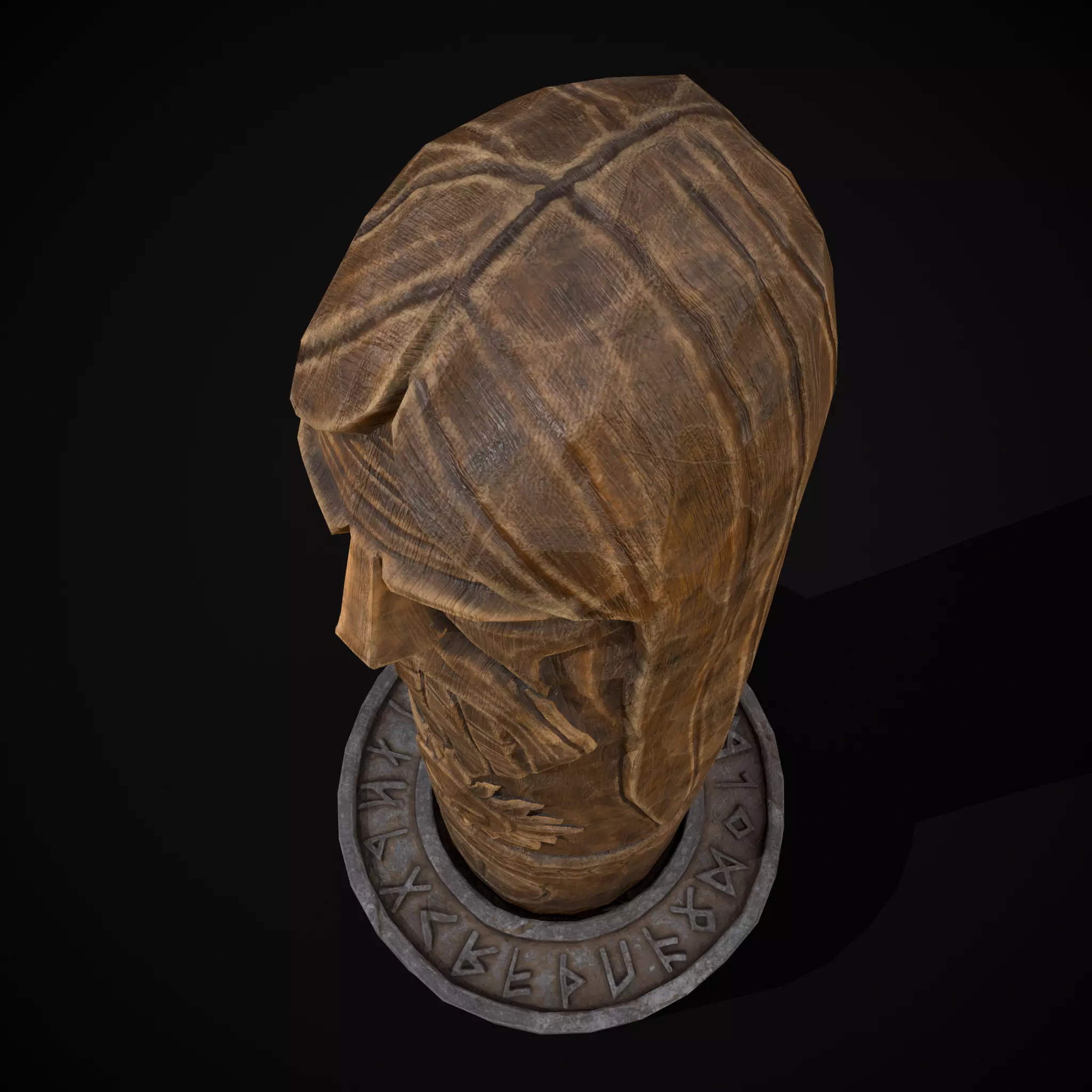 Slavic Gods Figurine Horsa Low-poly 3D model_13